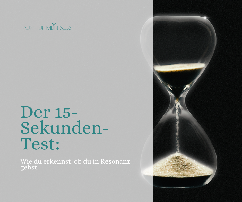 Der 15-Sekunden-Test